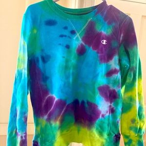 Champion Tie Dye sweatshirt